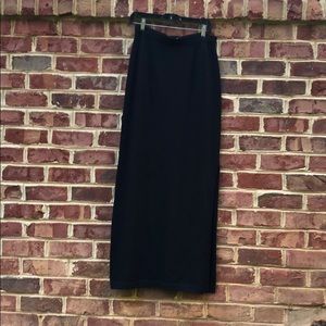 St John long knit skirt